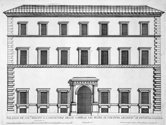 Palazzo Millini, Rome, from 